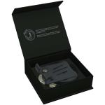 SCX.design O34 360° Smartphonehalterung mit 240W 4 in 1 Ladekabel Silbergrau