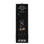 SCX.design C35 5 in 1 Ladekabel Schwarz