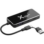 SCX.design H22 7-in-1 USB hub Black