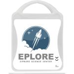 MyKit Flugzeug Reiseset, weiss Weiss,transparent