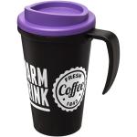 Americano® Grande 350 ml insulated mug, black Black, purple