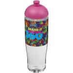 H2O Active® Tempo 700 ml Sportflasche mit Stülpdeckel, rosa Rosa,transparent