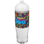 H2O Active® Tempo 700 ml Sportflasche mit Stülpdeckel Transparent weiß