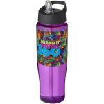 H2O Active® Tempo 700 ml spout lid sport bottle Balck/magenta