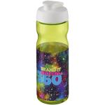 H2O Active® Base 650 ml Sportflasche mit Klappdeckel, weiß Weiß, lindgrün
