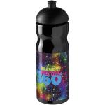 H2O Active® Base 650 ml Sportflasche mit Stülpdeckel Schwarz