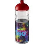 H2O Active® Base 650 ml Sportflasche mit Stülpdeckel Transparent rot
