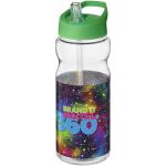 H2O Active® Base 650 ml Sportflasche mit Ausgussdeckel Transparent grün