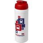 Baseline® Plus 750 ml Flasche mit Klappdeckel Weiß/rot