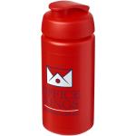 Baseline® Plus grip 500 ml Sportflasche mit Klappdeckel Rot