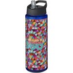 H2O Active® Vibe 850 ml Sportflasche mit Ausgussdeckel, blau Blau,schwarz