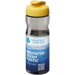 H2O Active® Eco Base 650 ml Sportflasche mit Klappdeckel Gelb