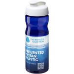 H2O Active® Eco Base 650 ml Sportflasche mit Klappdeckel Blau/weiß