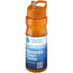 H2O Active® Eco Base 650 ml Sportflasche mit Ausgussdeckel Orange