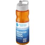 H2O Active® Eco Base 650 ml spout lid sport bottle Orange/white