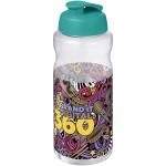 H2O Active® Big Base 1 litre flip lid sport bottle Aqua