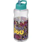 H2O Active® Big Base 1 litre spout lid sport bottle Aqua