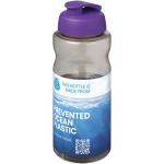 H2O Active® Eco Big Base 1 litre flip lid sport bottle Lila