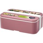 MIYO Renew single layer lunch box Pink/white