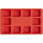 Chill customisable ice cube tray Red