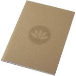 Novella Austen A5 Softcover Notizbuch aus recyceltem Kraftpapier – 50 Blatt Natur