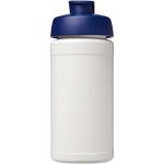 Baseline Rise 500 ml Sportflasche mit Klappdeckel Weiß/blau