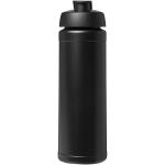 Baseline Rise 750 ml Sportflasche mit Klappdeckel Schwarz/schwarz