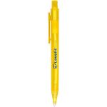 Calypso Kugelschreiber transparent matt Gelb