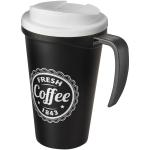 Americano® Grande 350 ml mug with spill-proof lid Black/white