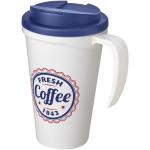 Americano® Grande 350 ml mug with spill-proof lid White/blue