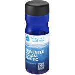 H2O Active® Eco Base 650 ml screw cap water bottle, blue Blue,black