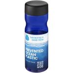 H2O Active® Eco Base 650 ml Sportflasche mit Drehdeckel, blau Blau,schwarz