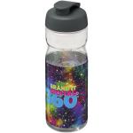 H2O Active® Base Tritan™ 650 ml flip lid sport bottle Transparent grey