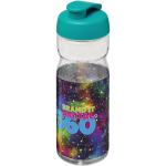 H2O Active® Base Tritan™ 650 ml flip lid sport bottle Transparent lightblue