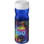 H2O Active® Base Tritan™ 650-ml-Sportflasche mit Drehdeckel Blau/weiß