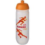 HydroFlex™ Clear 750 ml squeezy sport bottle Orange