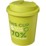 Americano® Espresso Eco 250 ml recycled tumbler with spill-proof lid Lime