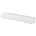 Tait 15 cm lorry-shaped recycled plastic ruler White