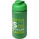 Baseline 500 ml recycled sport bottle with flip lid, nature Nature,green