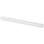 Tait 30cm heart-shaped recycled plastic ruler White