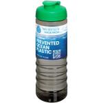 H2O Active® Eco Treble 750 ml Sportflasche mit Stülpdeckel Grün