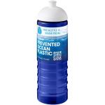 H2O Active® Eco Treble 750 ml Sportflasche mit Stülpdeckel Blau/weiß