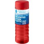 H2O Active® Eco Treble 750 ml Sportflasche mit Drehdeckel Rot