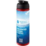 H2O Active® Eco Vibe 850 ml Sportflasche mit Klappdeckel Rot/schwarz