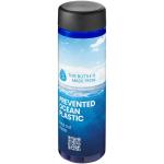 H2O Active® Eco Vibe 850 ml Wasserflasche mit Drehdeckel, blau Blau,schwarz