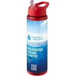 H2O Active® Eco Vibe 850 ml spout lid sport bottle American red