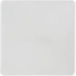 Renzo quadratischer Kunststoffuntersetzer Transparent