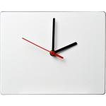 Brite-Clock® rechteckige Wanduhr Schwarz