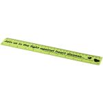 Rothko 30 cm plastic ruler Lime