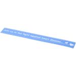Rothko 30 cm plastic ruler Blue mat